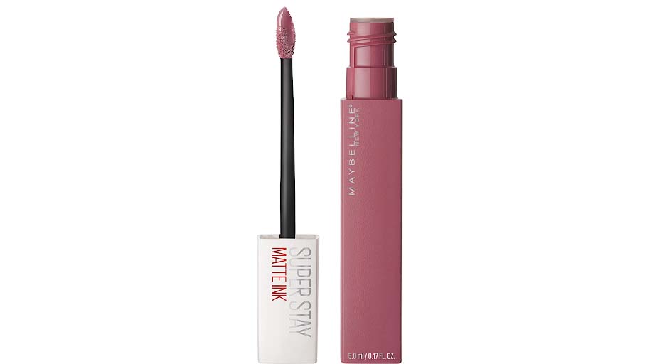 Maybelline New York Super Stay Matte Ink Liquid Lipstick, Long Lasting High Impact Color, Up to 16H Wear, Lover, Mauve Neutral, 0.17 fl.oz (From $9.50)